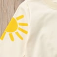 thumbnail image 4 of Toddler Baby Girl Fall Casual Rainbow Long Sleeve Cotton Sweatshirt Tops Clothes, 4 of 5
