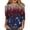 Multicolor #132, variant on Womens 4th of July Shirts 3/4 Sleeve Tshirts Casual American Flag Print Pullover Independence Day Patriotic Tops USA 250th Anniversary Celebration Party Crew Neck 1776-2026 Blouses Dark Blue XL