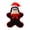 Black, variant on Compositional Creative and Cute Christmas Dog Toy with Sound Generator Comfortable Fabric