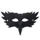 thumbnail image 1 of Máscara de águila cómoda de usar, cubrebocas para graduación, máscara de mascarada ajustable Negro, 1 of 9