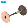 thumbnail image 3 of Uxcell Door Hole Cover Plate, 2 Pack 1 9/16" Deadbolt Cover Plate, Red Bronze, 3 of 6