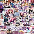 thumbnail image 2 of 74 PCS KPop Demon Hunters Stickers Cute Cartoon Characters Waterproof Decals for Water Bottles, Computers, Skateboards, Guitars - Great Gifts for Fans, 2 of 7