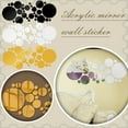 thumbnail image 3 of Under 10 Wall stickers Home Accessories Mirror Wall Sticker Round Puzzle Acrylic Wall Sticker, 3 of 4