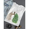 thumbnail image 3 of Nature Lungs T-Shirt Women -SPIdeals Designs, Female 4X-Large, 3 of 4