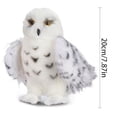 thumbnail image 4 of Juguete De Peluche De Búho Nevado, Juguete De Simulación De Búho, Juguete Suave Y Encantador Para Niños, Regalo Para Cumpleaños De Navidad sonducket FN007941-02, 4 of 6