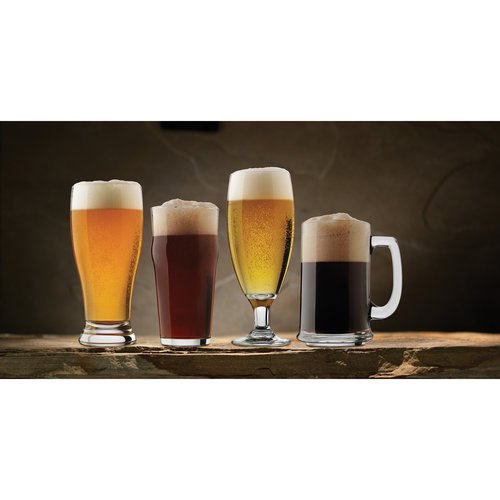 Libbey Glass Craft Brew 4Piece Assorted Beer Tasting Set