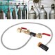 thumbnail image 4 of Adaptador De Recarga De Cilindro De CO2 Con Manguera, 2 Válvulas De Encendido/apagado, Manguera De 24-36 Pulgadas, Se Adapta A Tanques De CO2 Con Conector CGA320, Se Utiliza Para, 4 of 7