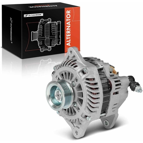 A-Premium Alternator Compatible with Subaru Outback, Legacy, 2005 2006 2007 2008 2009 2.5L, 12V 110A 5-Groove Pulley Clockwise, Replace# 23700AA55A, A003TG2391