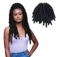 thumbnail image 2 of (2 pack) Darling Passion Twist Crochet Hair 2X Pack, 24 inch, #1B, Adult, Women, 2 of 10
