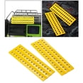 thumbnail image 1 of Licencia de Recuperación de Arena de Aleación Hugo 2 piezas 1:4 para Axial SCX10 CC01 Amarillo Placa antideslizante, 1 of 7