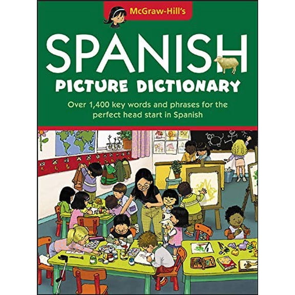 Pre-Owned McGraw-Hill's Spanish Picture Dictionary, (Hardcover)