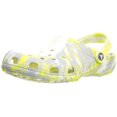 thumbnail image 1 of Zuecos Crocs Clásicos Marmoleados Tie-Dye Blanco/Microchip, 1 of 2