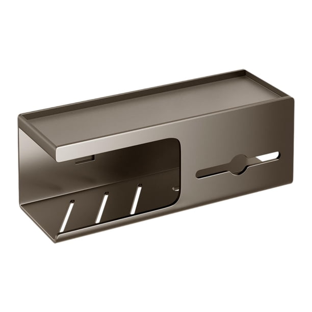 Soporte para Papel Higiénico, Estante de Almacenamiento para Rollos de Papel Higiénico de Montaje en Pared, Estante para Baño, Dispensador de Rollos D