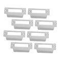 thumbnail image 4 of Minkissy 8 Pcs Plaque de Porte Renforcée en Acier Inoxydable Argenté pour Portes Intérieures, 4 of 8