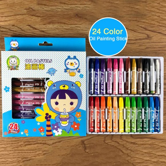 Piaybook Back To School Supplies Sale Pen Children's Graffiti Oil Painting Stick Crayon