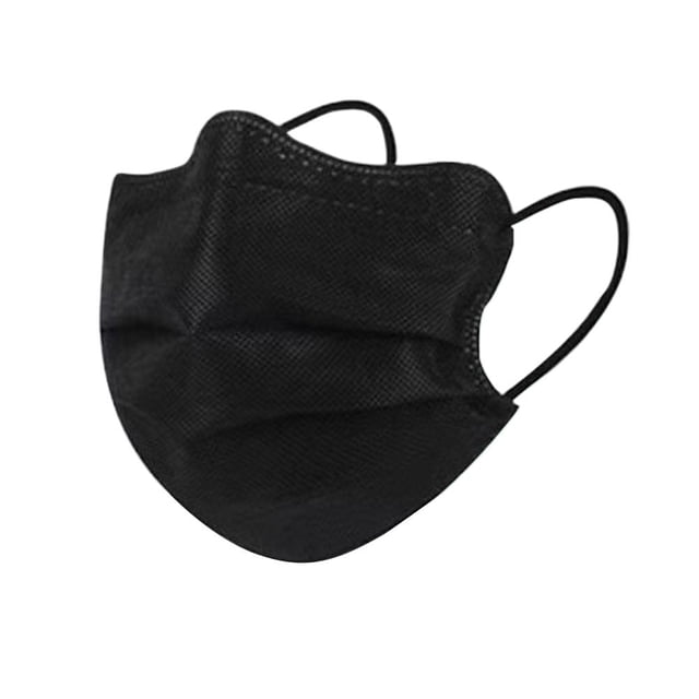 Face Masks 10 PCS - 3-Ply Disposable Face Masks for Adults, Breathable Protection with Soft Ear Loops, Individually Wrapped, Lightweight Dust Protection