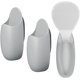 thumbnail image 5 of Soporte para cepillos de dientes montado en la pared, 2 paquetes de soporte para cepillos de dientes eléctricos, carrito para cepillos de dientes eléctricos para baño, soporte para cepillos de diente, 5 of 5
