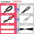 thumbnail image 2 of MASBRILL Dog Leash for Medium Large Dogs with Comfortable Padded Handle and Reflective Dog Leash  5 FT Heavy Duty Red, 2 of 8
