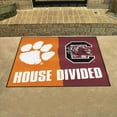 thumbnail image 2 of Clemson - South Carolina House Divided Rug 33.75"x42.5", 2 of 2