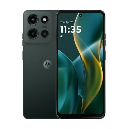 Moto G 2025 128GB Smartphone (Unlocked), Forest Gray