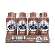 Core Power Protein Shake, Chocolate, 26g Bottle, 14oz, 12 Pack