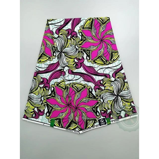 Prevalent African Wax Print Ankara Fabrics 100% Cotton Nigerian Style Patchwork Sewing Guaranteed Veritable Real Wax For Dresses