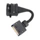 thumbnail image 2 of Adaptador de remolque, enchufe macho plano de 7 pines a conector hembra plano de 12 pines, conector para caravana Jadeshay A, 2 of 8