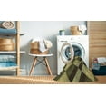 thumbnail image 2 of Ahgly Company Machine Washable Indoor Rectangle Transitional Chocolate Brown Area Rugs, 2' x 3', 2 of 7
