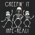 thumbnail image 2 of Men's Star Wars Creepin' it Imper-Real  Graphic Tee Black X Large, 2 of 5