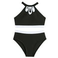 thumbnail image 4 of GXWEA Swimming Suit For Girls Toddler Swimsuit Girl Girls Swimsuit, Straps Cut Out Bathing Suit Girls' Swimwear, 4 of 7