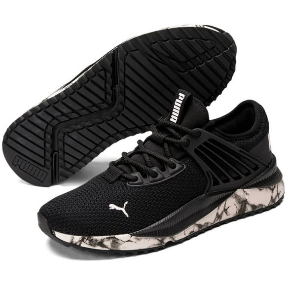 Puma - Womens Pacer Future Marble Shoes, Size: 9 M US, Color: Puma Black/Puma Black/Chalk Pink