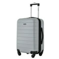 thumbnail image 3 of Wrangler 2-Piece Expandable Rolling Spinner Carry-on Set with Cup Holder, Ultimate Gray, 3 of 12