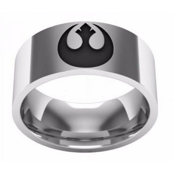 Star Wars Rebel Alliance Stainless Steel Band Ring Size 13