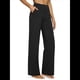 thumbnail image 3 of Pantalones de Yoga para Mujer, de Pierna , con Bolsillos, Cintura Alta, Elásticos, Informales, Deportivos. Negro XL, 3 of 10