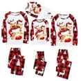 thumbnail image 3 of 2023 Pyjamas Couples Pyjamas Assortis Carreaux Hommes Velours Famille Pyjamas de Noël Assortis, 3 of 5