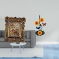 thumbnail image 2 of Marco de fotos floral y porta pañuelos, juego de mesa antiguo, decorativo para montar en la pared, regalo para el hogar, la oficina, el dormitorio, la, 2 of 8