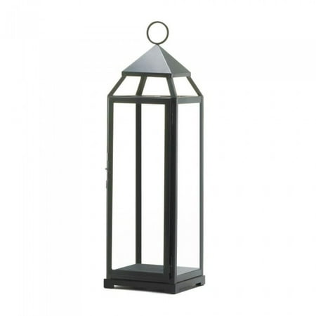 - EXTRA TALL BLACK CONTEMPORARY LANTERN