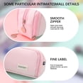 thumbnail image 7 of Hyknon Pencil Pouch Bag, Multi-Layer Large Capacity Pencil Cases with Elastic Pen Slots & Multi Pockets, Portable Multi-Compartment Pen Bag, Durable Stationery Organizer Box for Daily Campus Office A, 7 of 7
