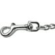 thumbnail image 3 of Acoplador doble de Metal ANGGREK Correa de Cadena para Perros grandes y medianos 3,0mm x 50cm, 3 of 4