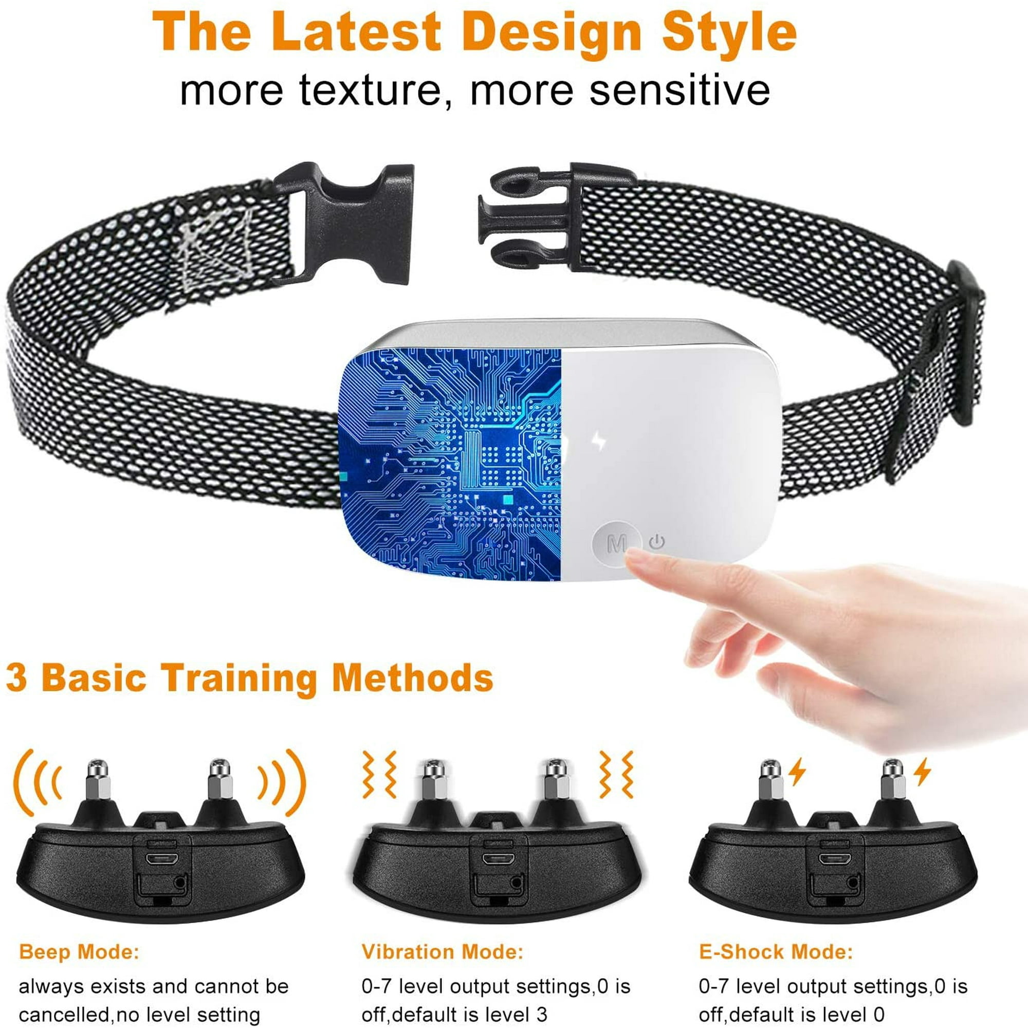 Anti bark training collar sales