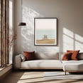 thumbnail image 3 of Lifeguard, Santa Cruz 02 - Santa Cruz California Photography Black Framed Wall Art Print 30 x 40 inches, 3 of 4