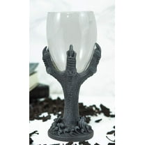 Ebros Gothic Dragon Claws 8oz Wine Glass Goblet Chalice Cup