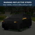 thumbnail image 4 of Unique Bargains Car Cover Aluminum Film Outdoor Full Car Cover All Weather Waterproof Protection with Driver Door Zipper Black for Kia Telluride, 4 of 6