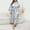 Light Blue, variant on uublik Spa Robe Women Soft Nightdress Bathrobe Nightgown Breathable Pajamas for Women Light Blue