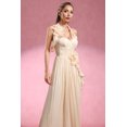thumbnail image 2 of Vestido Bellabarnetten Davina Halter sin mangas con aberturas florales, 2 of 6