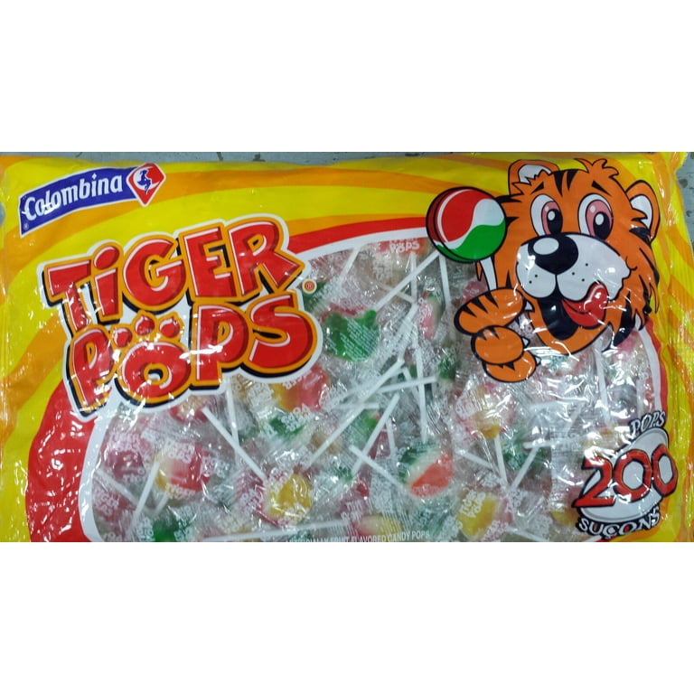 enestående mild Mark Tiger Pops, 70.5 oz, 200 Count - Walmart.com