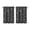 Kitchen Food Colorful-43, variant on Vintage Kitchen Food Cooking Chef Tier Cafe Curtains for Bathroom Living RV Rod Pocket Window Drapes 36 Inch 2 Panels Set 28"x36" 2 Panels Window Treatment Tiers