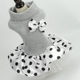 thumbnail image 6 of Lovely Pets Dress - Skin-Friendly Fabric - Dot Pattern - Sleeveless Puppy Dress - Daily Wear, 6 of 8