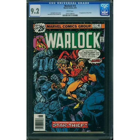 Warlock #13 - CGC 9.2 Comic Book