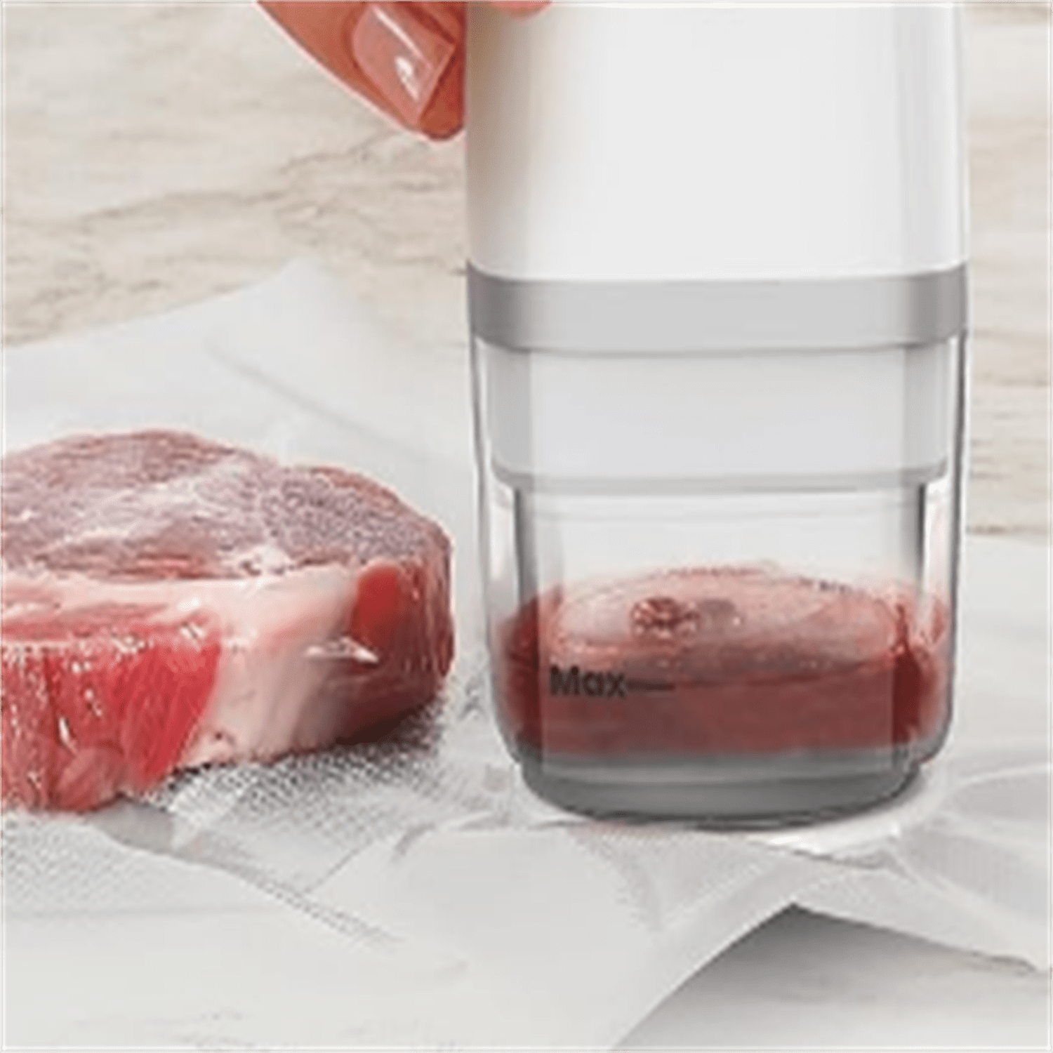 Automatic Food Vacuum Sealer Machine, 8-In-1 Food Vacuum Saver with Starter Kits, Pulse Function, Moist & Dry Mode and External  for Jars and Containers